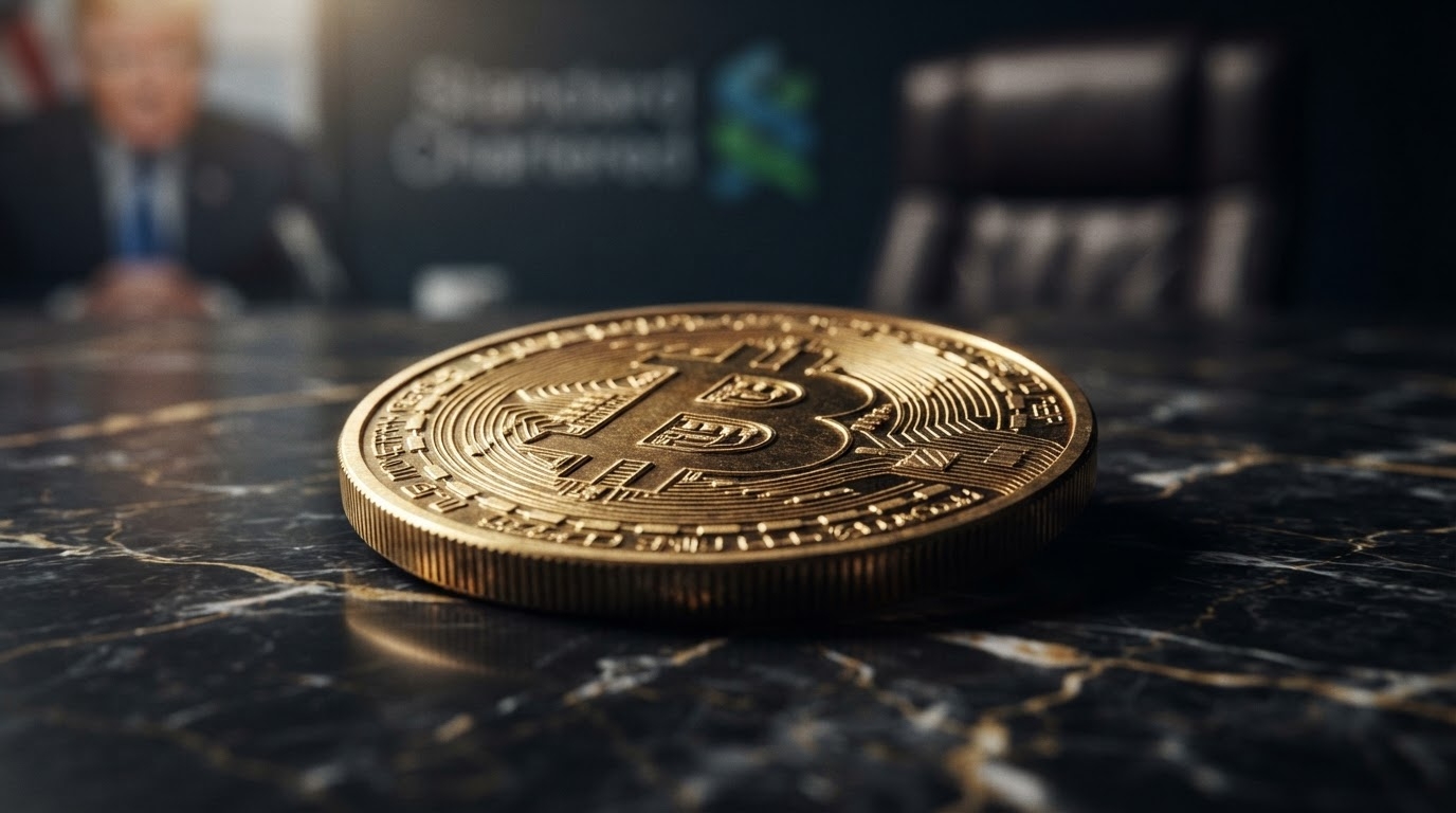 Félmillió dolláros bitcoint jósol a Standard Chartered: Donald Trump és a kínai fenyegetés a háttérben